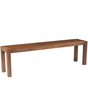 Banco Decorativo Para Varanda 190cm Madeira Maciça Escovado