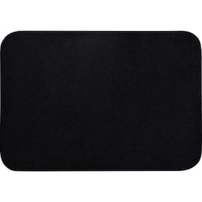 Mouse Pad Tecido Preto Emborrachado - Qualidade
