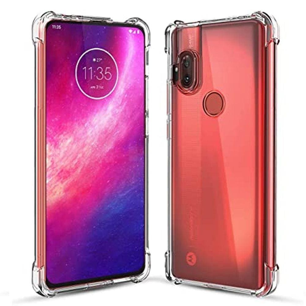Capinha Silicone Transparente Antichoque Moto One Hyper