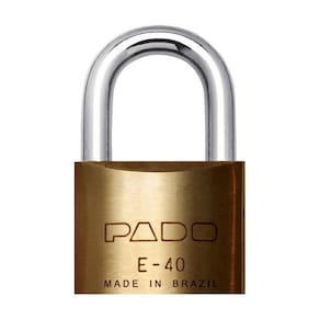 Cadeado Pado LT40 40mm Embalagem c/ 5 Unidades