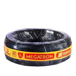 Cabo PP Megatron 3X4mmx100m Rolo 500V Preto
