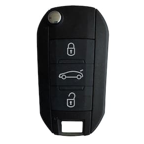 Chave Canivete Peugeot 508 3 Botões Oca - 6589