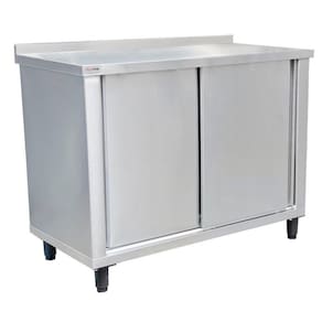 Armário Horizontal em Aço Inox 430 2 Metros Atual Inox AH-430