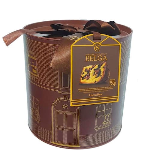 Panettone Premium Cacau Show Trufado Chocolate Belga 750G