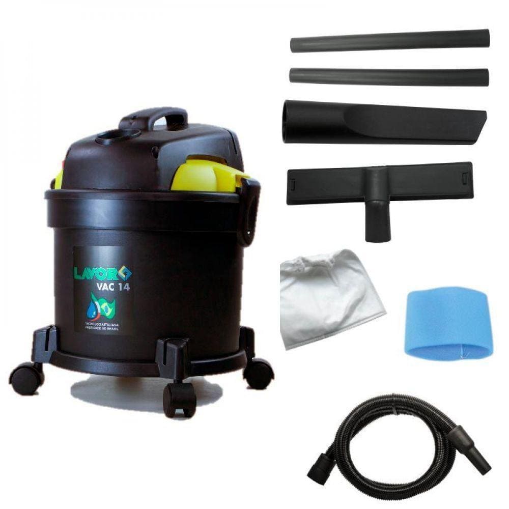 Aspirador De Pó e Água 14L Vac 1250w 127V Lavor