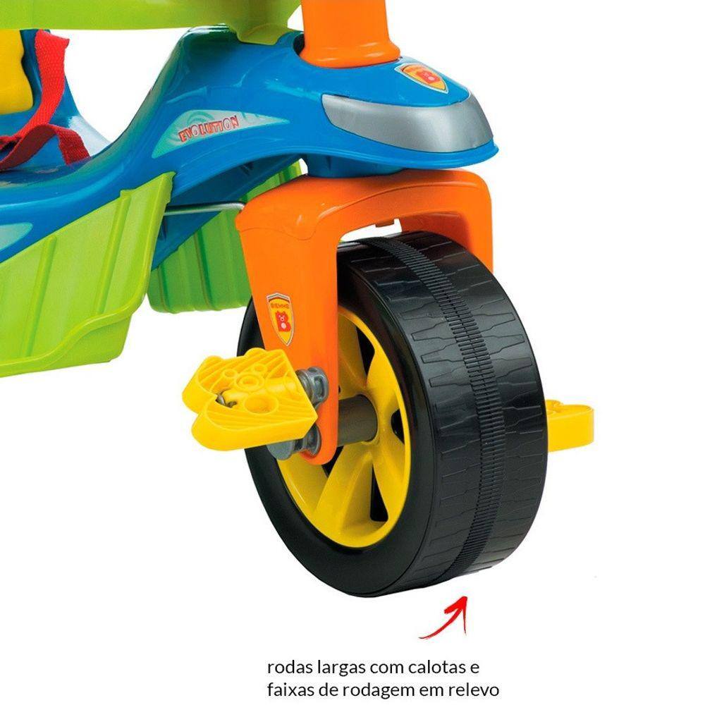 Triciclo Infantil Menina Tico Tico Trike Evolution - Biemme