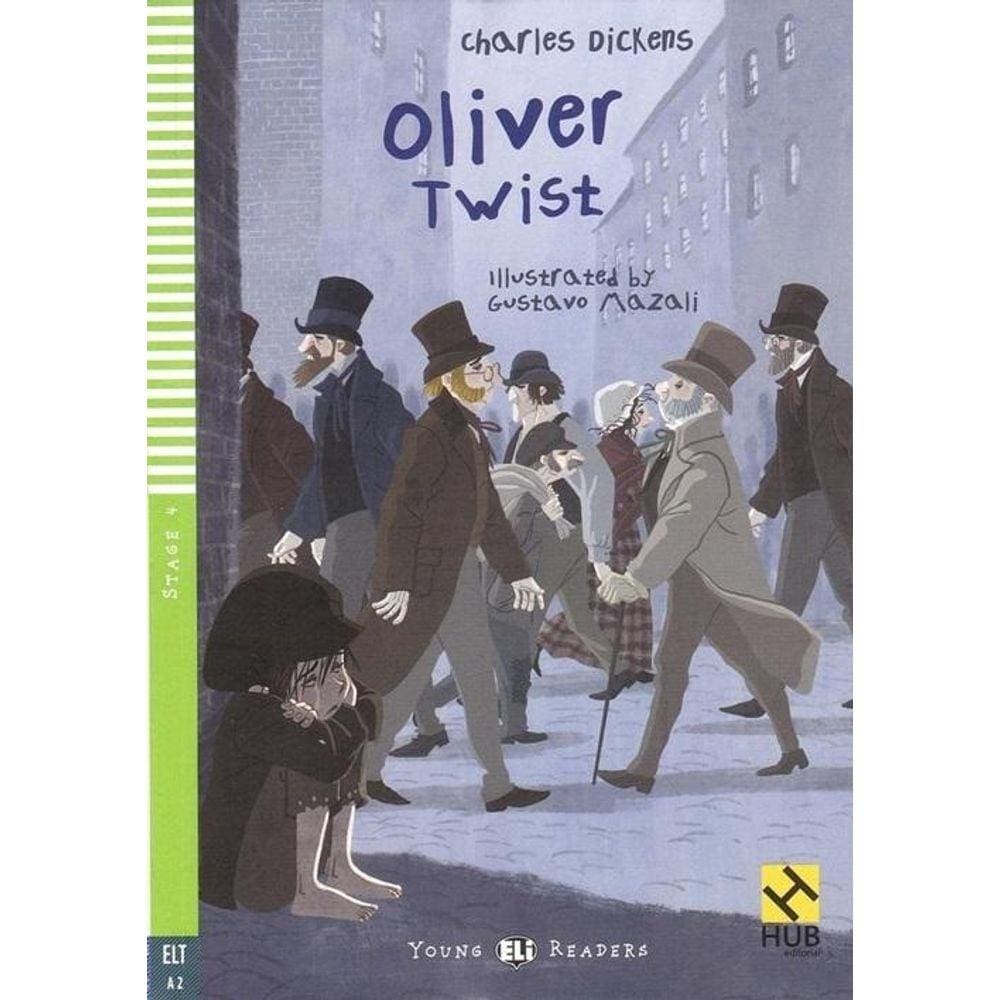 Oliver Twist - Hub Young Readers - Stage 4 - Book With Downloadable Audio