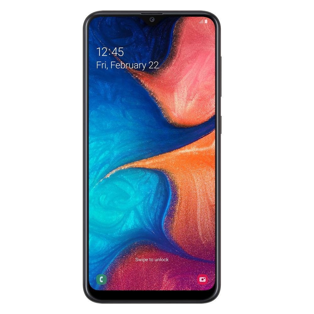 Smartphone Samsung Galaxy A20 Preto 32GB, | Casas Bahia