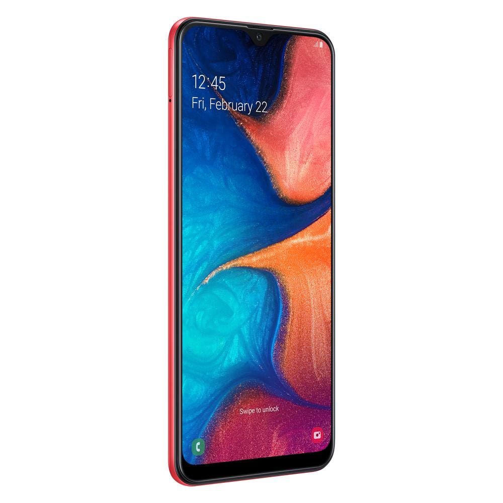 Smartphone Samsung Galaxy A20 Vermelho 32GB, | Casas Bahia