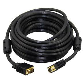 Cabo para Monitor VGA HD15m preto 30 metros com filtro