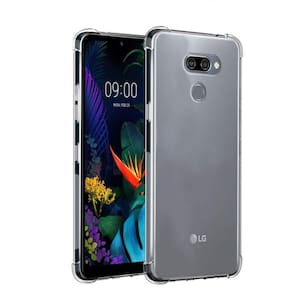 Capinha Silicone Antichoque Transparente LG K12 Prime