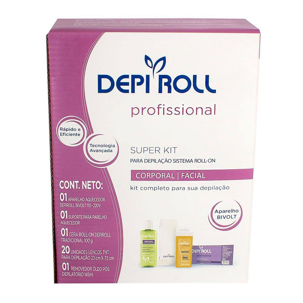 Depilador DepiRoll Super Kit