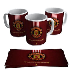 Caneca Manchester United Escudo Time Premier League Logo