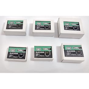 Kit Anzol Chinu Black Nickel M. Sports Nº 2 ao 9 - 600 Peças