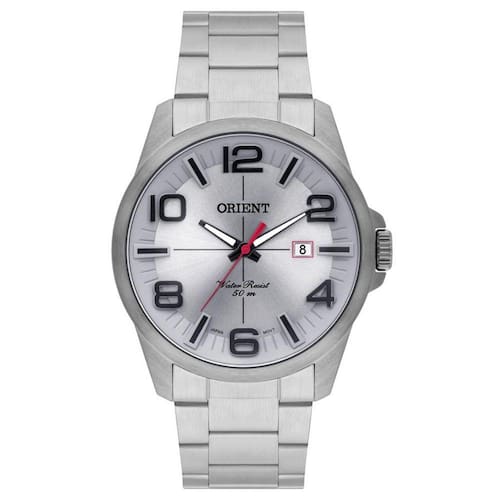imagem-Relógio Orient Masculino Ref: Mbss1289 G2sx Casual Prateado