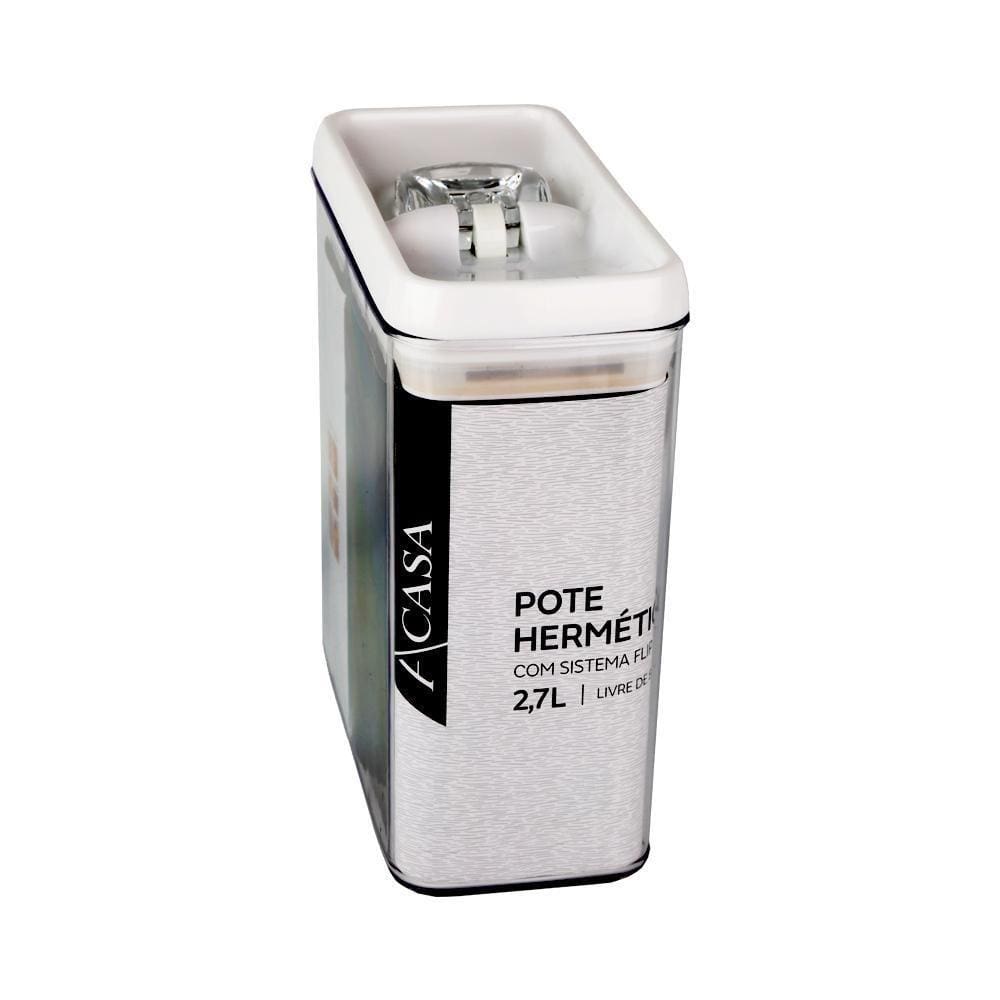 Pote Hermético Flip Tite 2,7L - A/CASA