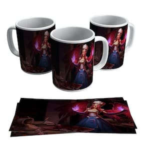 Caneca Morgana Skins League of Legends LOL A Caída Gamer