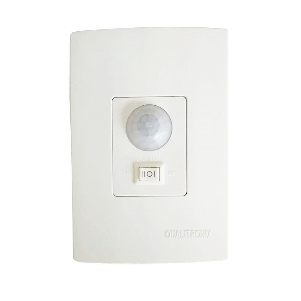 Sensor De Presenca Qualitronix QI6M Embutir Com Chave Lente 180 Bivolt