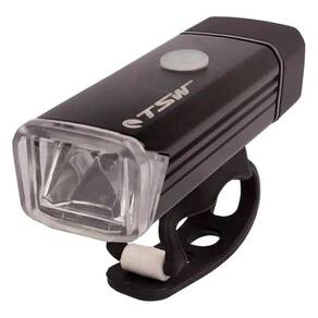 Farol Bike Tsw 180 Lumens Sinalizador Lanterna Led Preto