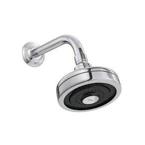 Ducha Redonda de Parede Cromada com Tubo Acqua Plus Deca