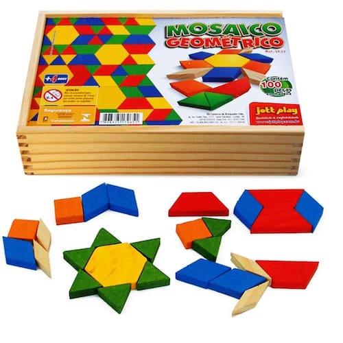 Jogo Educativo Baby Toys Set Encaixe 24 Peças Pica Pau 580