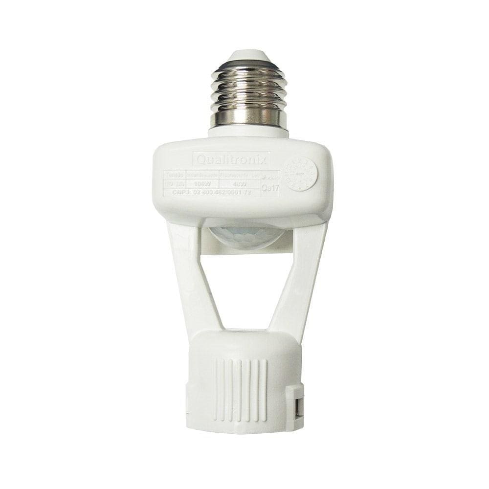 Sensor De Presenca Qualitronix QA17M Para Teto E27 Lente 360 Bivolt