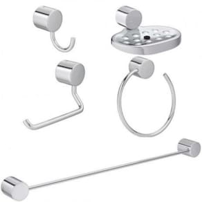 Kit de Acessórios 5 peças Flex 2000 Cromado Deca