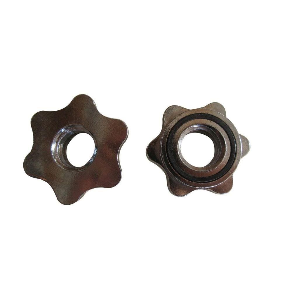 Kit 10 Estrelas de Rosca Rápida em Aço Maciço de 1 polegada PEL-CSC1 Cromado 2,5cm