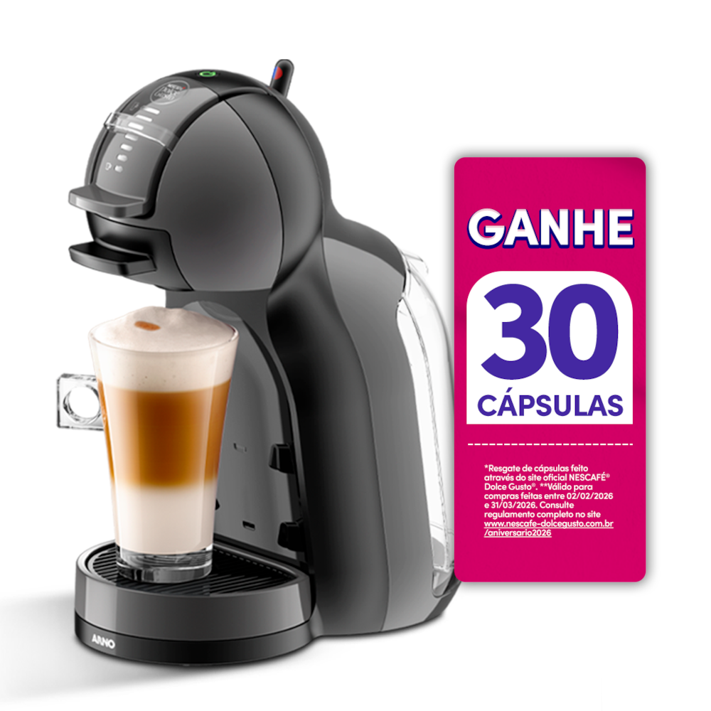 Cafeteira Expresso Arno Dolce Gusto Mini Me Preto 220v - Dmm0