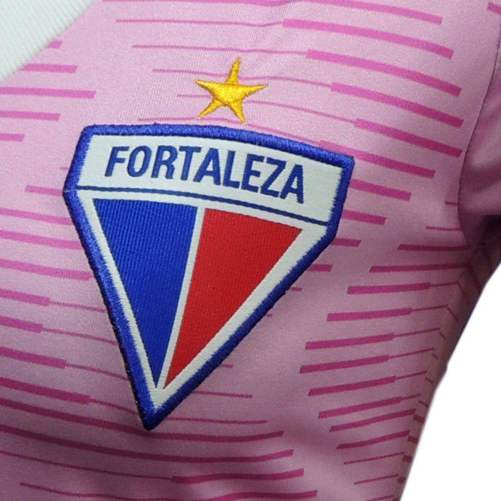 camisa rosa do fortaleza