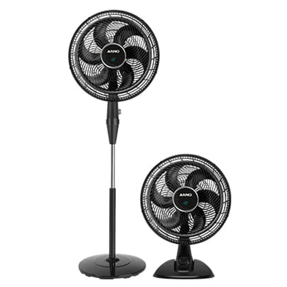 Ventilador 2 Em 1 Arno Ultra Silence Force Desmontavel 40 Cm Ventilador ...