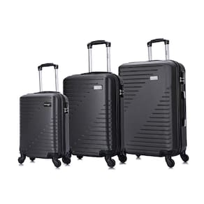 Conjunto de malas de viagem PP P e M Chicago Swiss Move Grafite