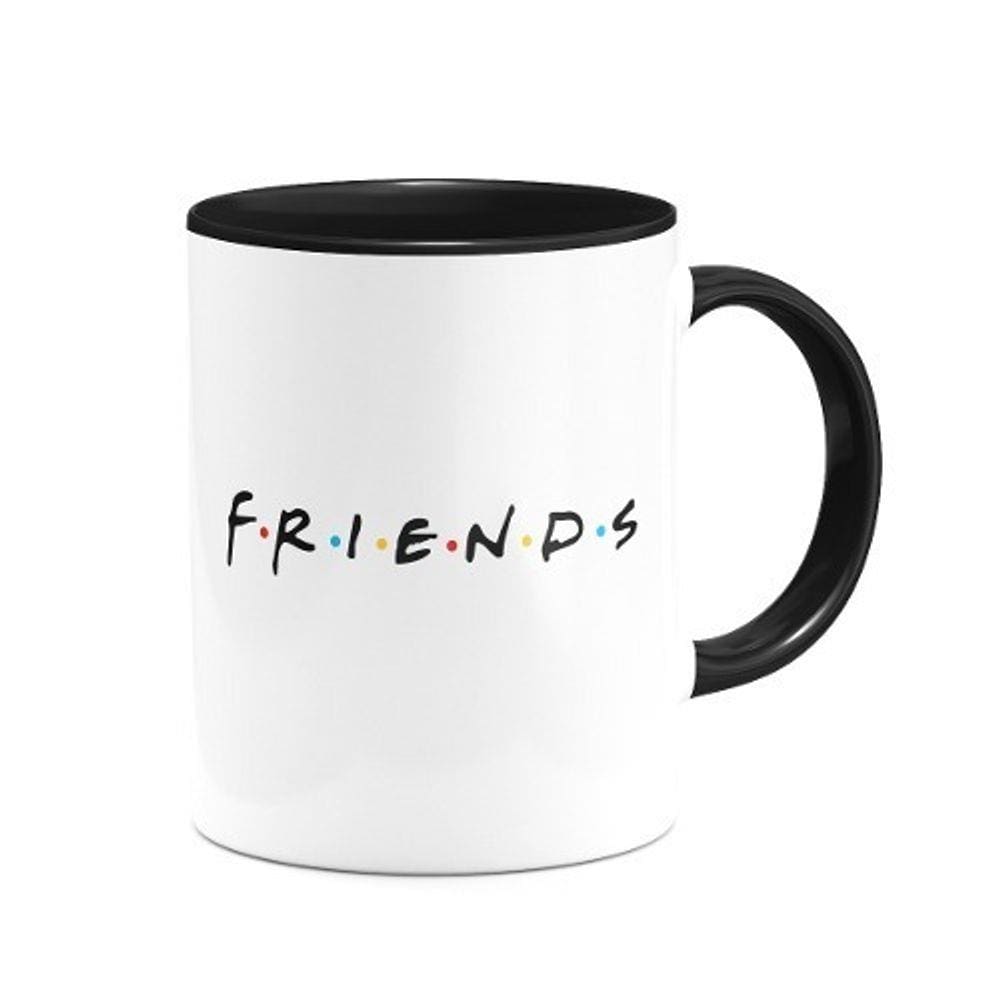 Caneca Friends Logo B-black