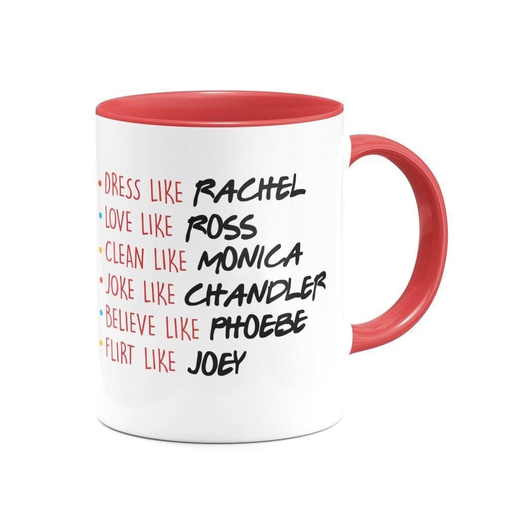 Caneca Like Friends B-red