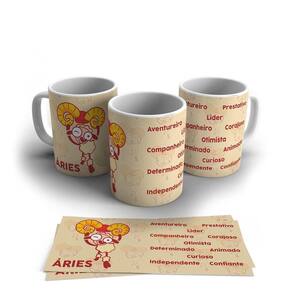 Caneca Personalizada Signo Áries - 4325