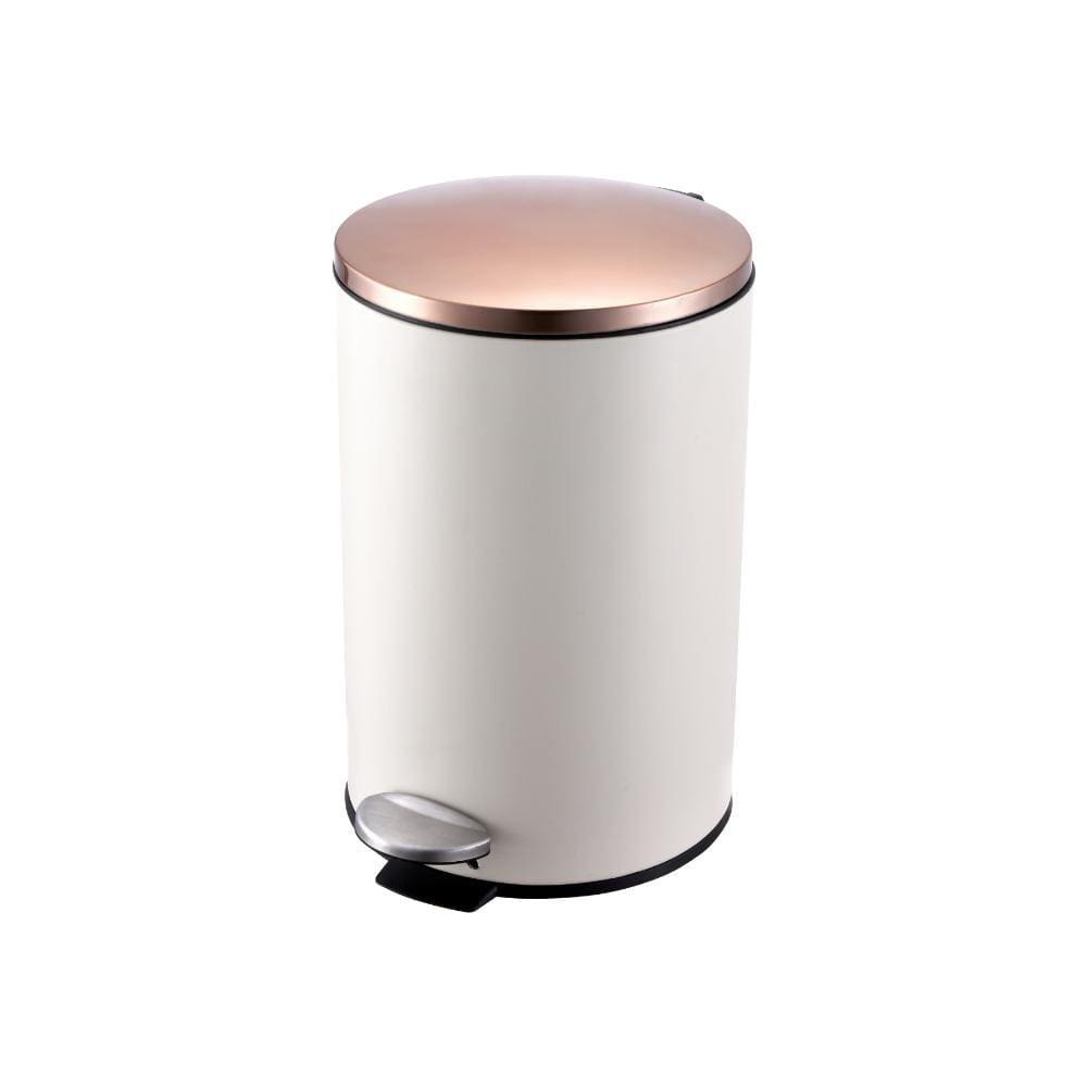 Lixeira aço inox branca 5 litros R2D Travel Max