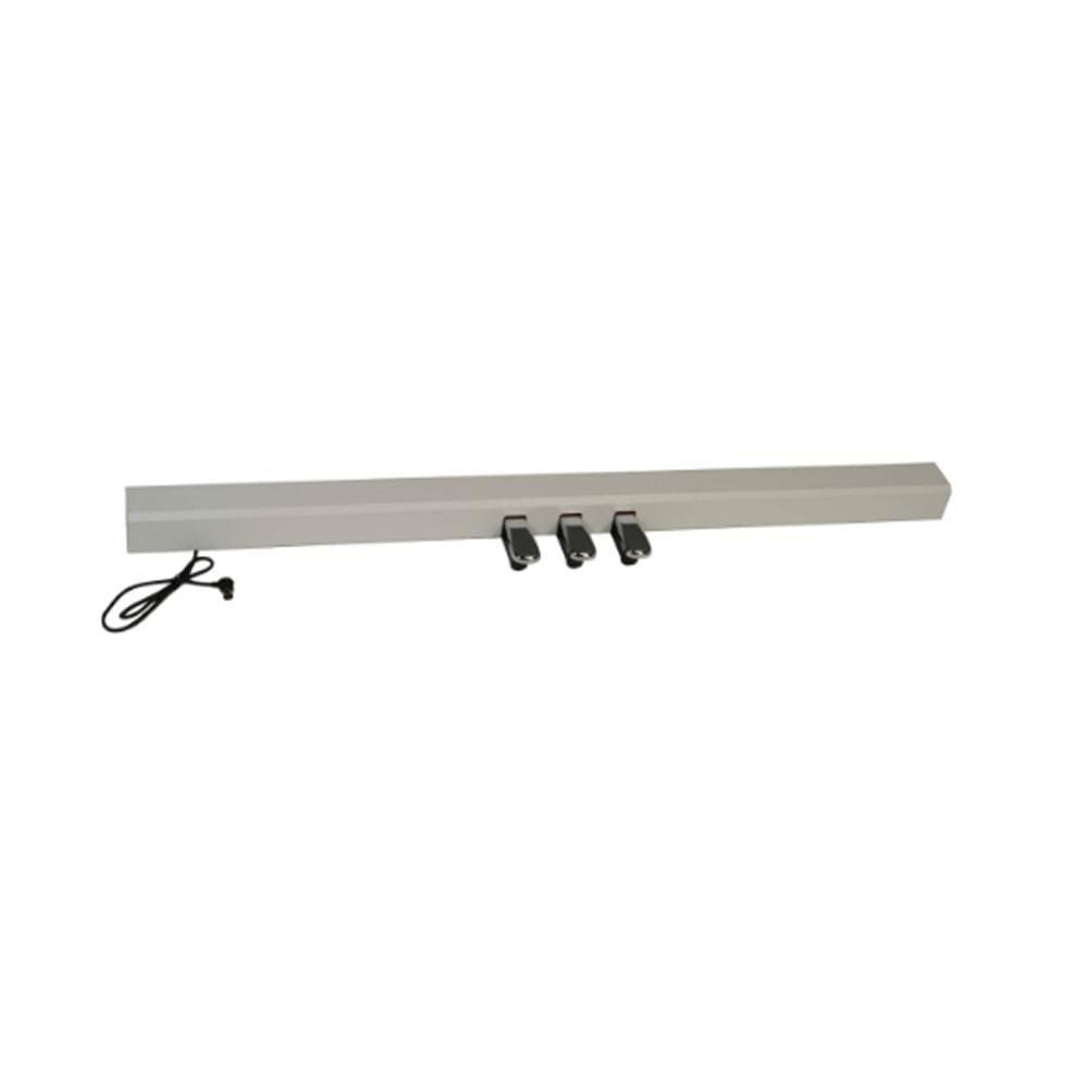 Pedal Triplo KPD-70-WH para Piano Digital FP-30-WH Branco Roland