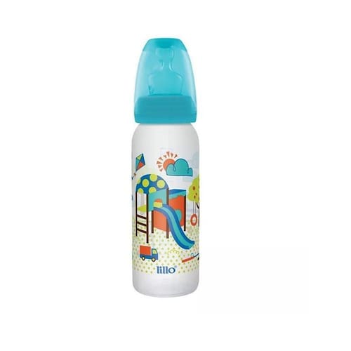 Mamadeira Super Divertida Silicone Tam.Universal Azul -Lillo Menor preço em Mamadeira Super Divertida Silicone Tam.Universal Azul -Lillo