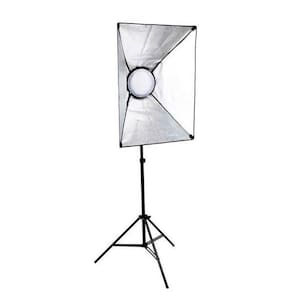 Kit de Iluminação Greika LEDMAX45 Retangular 50x70cm com Tripé 2,60 metros