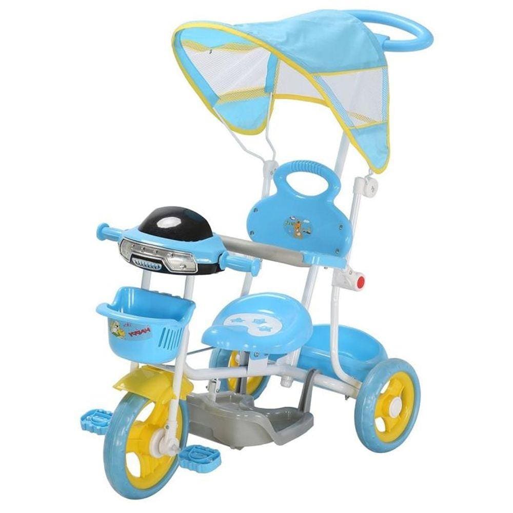 Triciclo Infantil Empurrador Passeio Motoca Velotrol