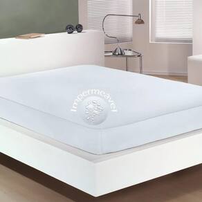 Protetor de Colchão Queen Buettner Impermeável Branco