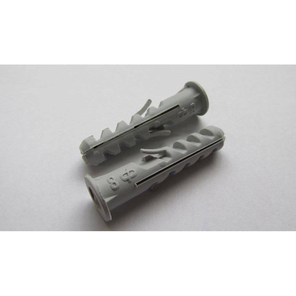 Bucha com Anel 7mm 10 Peças Cinza
