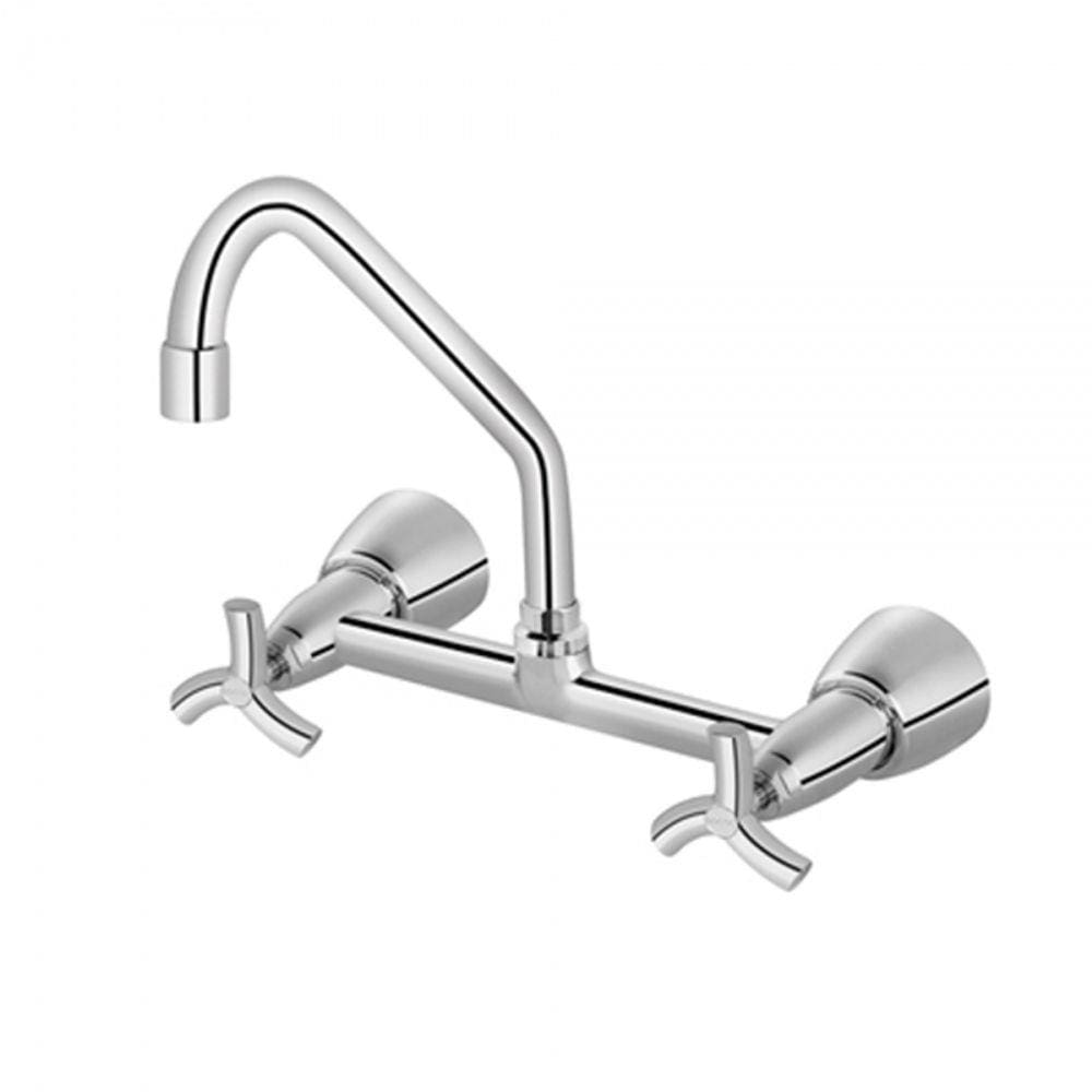Misturador Docol Cozinha Parede Primor Chrome