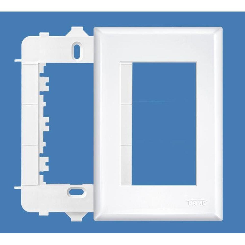 Placa 4X2 Fame Evidence 3 Modulos