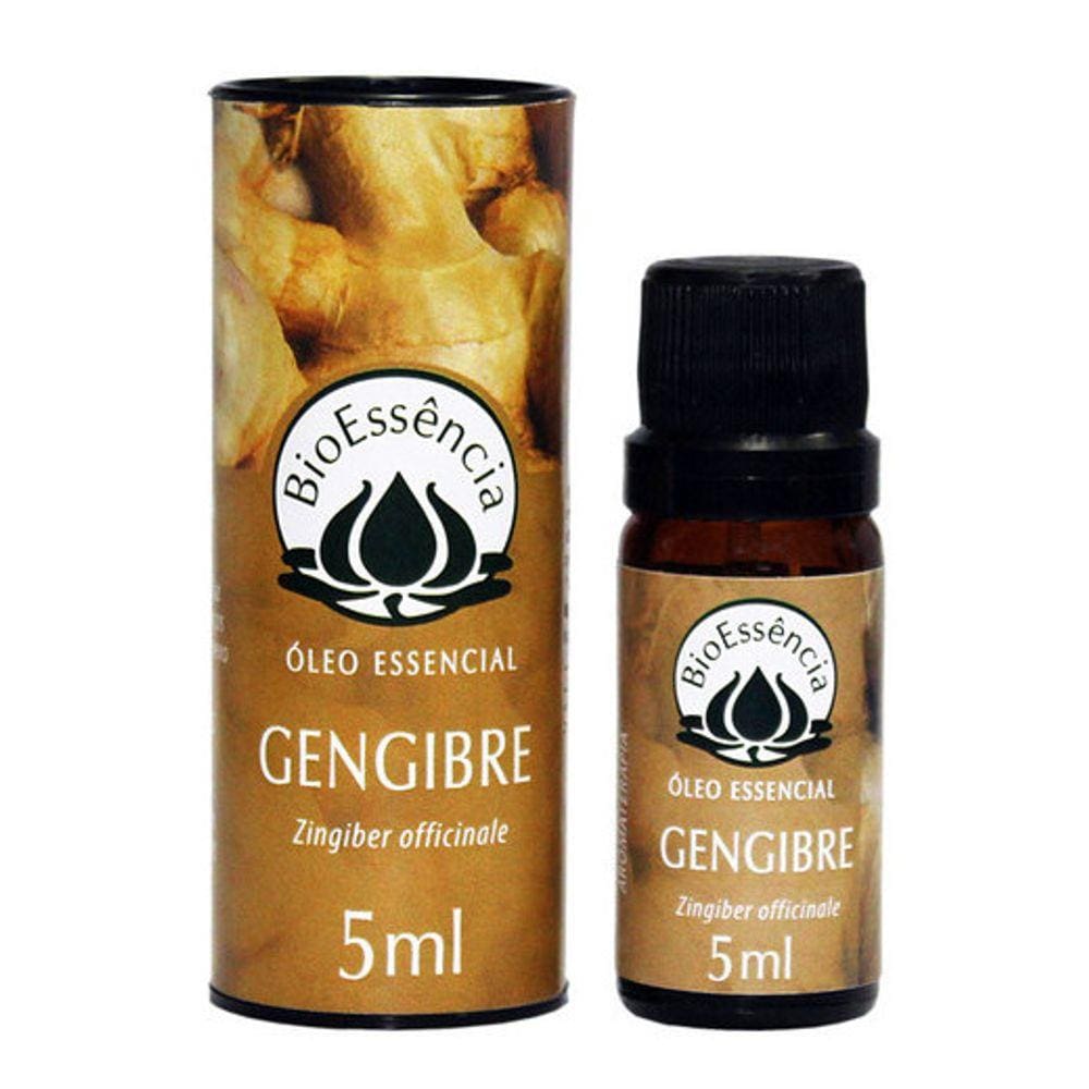 Óleo Essencial Gengibre 5 ml  Bioessência