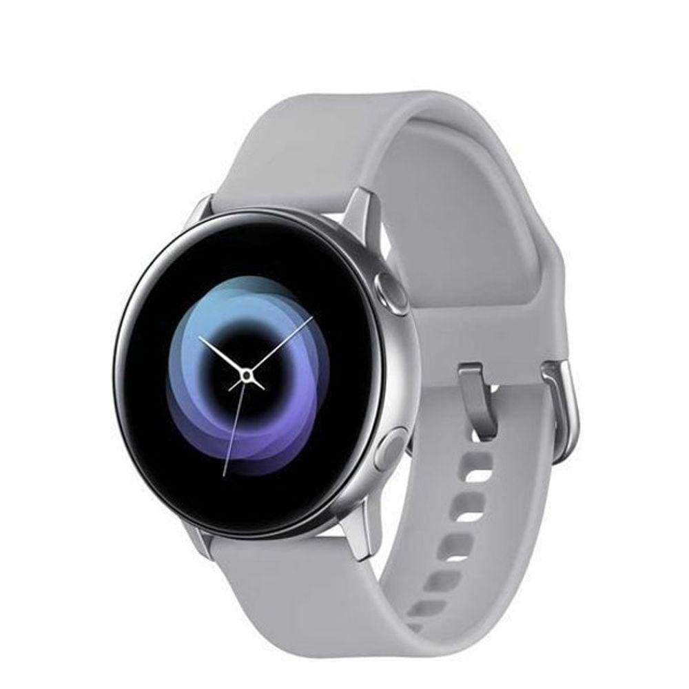 relógio galaxy watch active 2 alumínio sm r830nz samsung prata