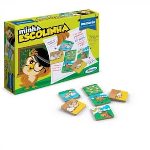 Jogo Memória Animais E Filhotes Minha Escolinha