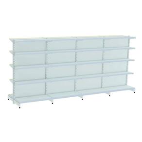 Gondola Centro 170 Amapa Flex Kit 4 Metros Branco SPE