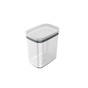 Pote Organizador Hermético Retangular Block 1,5L Branco