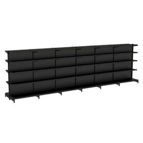 Gondola Centro 170 Amapa Flex Kit 6 Metros Preto SPE